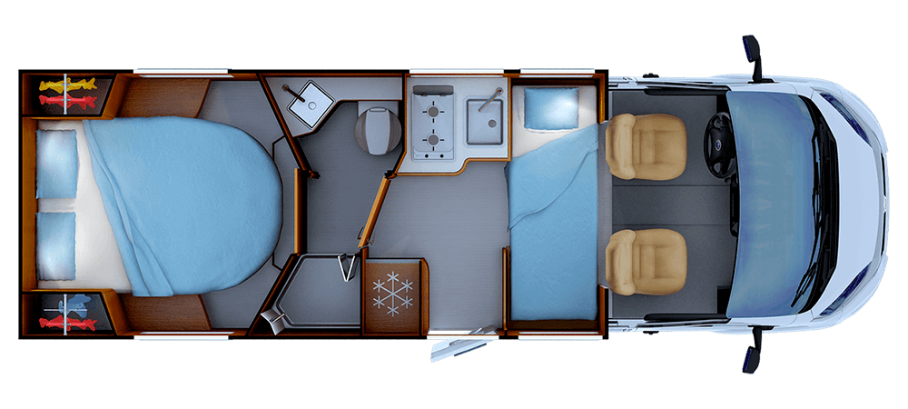 Motorhome RAPIDO C86 Low-profile Série C, United Kingdom