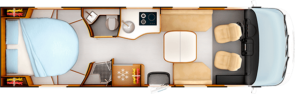 Day layout RAPIDO i196M