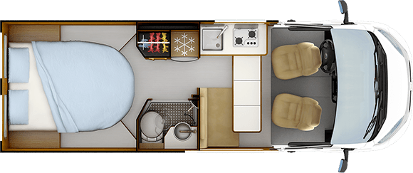 Day layout RAPIDO V64