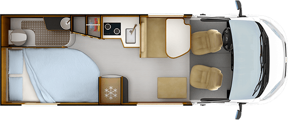 Day layout RAPIDO V62